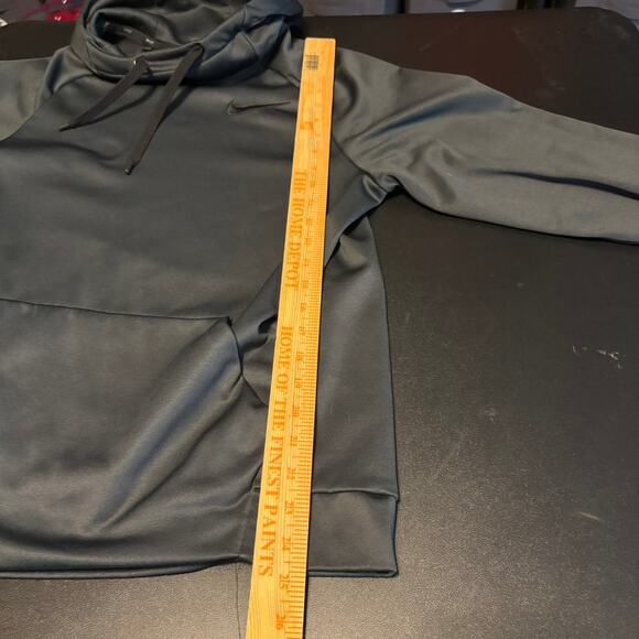 Nike Dri-fit Hoodie Jacket Dark Olive Green Mens Size Small S Pockets - Picture 4 of 6